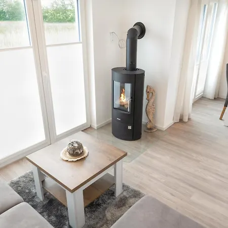 Tatil Evi Meerzeit - Mit Infrarotsauna, Garten Und Dachterrasse Tossens
